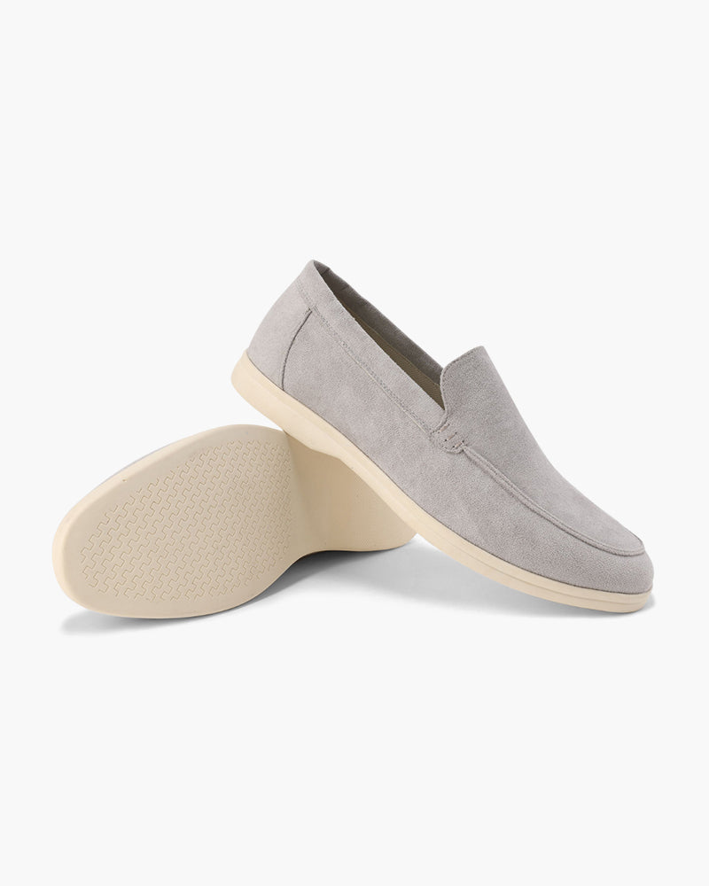 Loafers – Sandfarbenes Wildleder