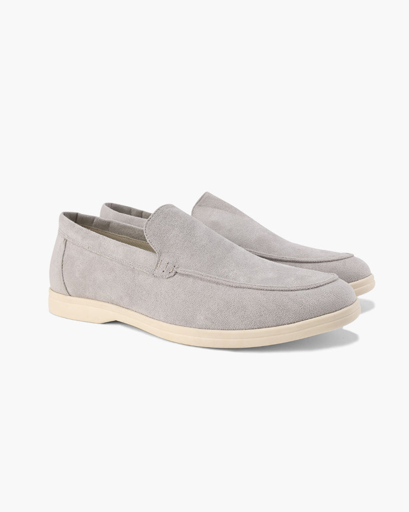 Loafers – Sandfarbenes Wildleder