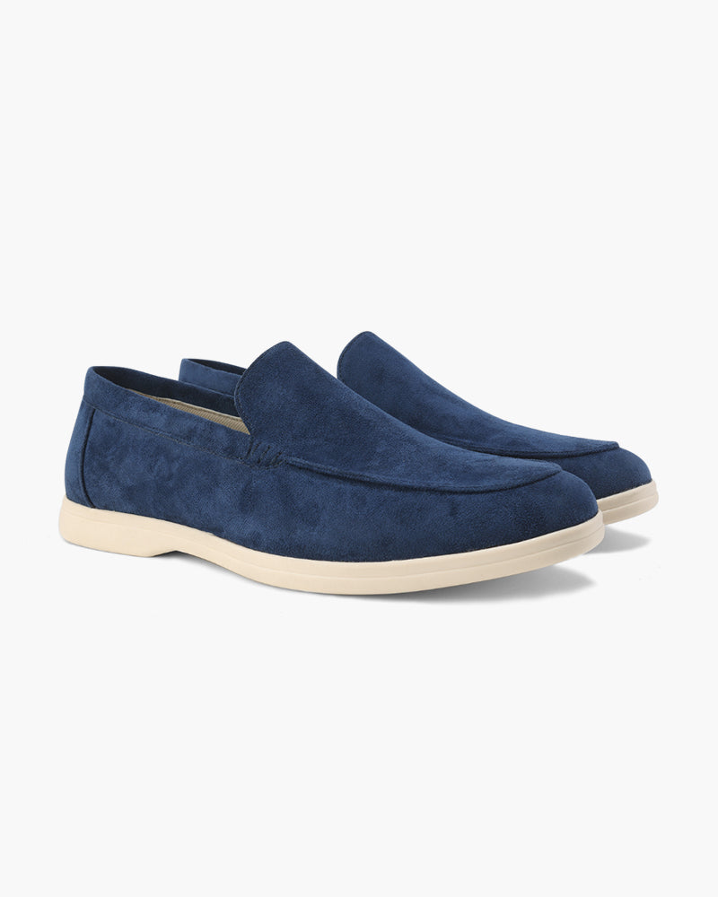 Loafers – Sandfarbenes Wildleder