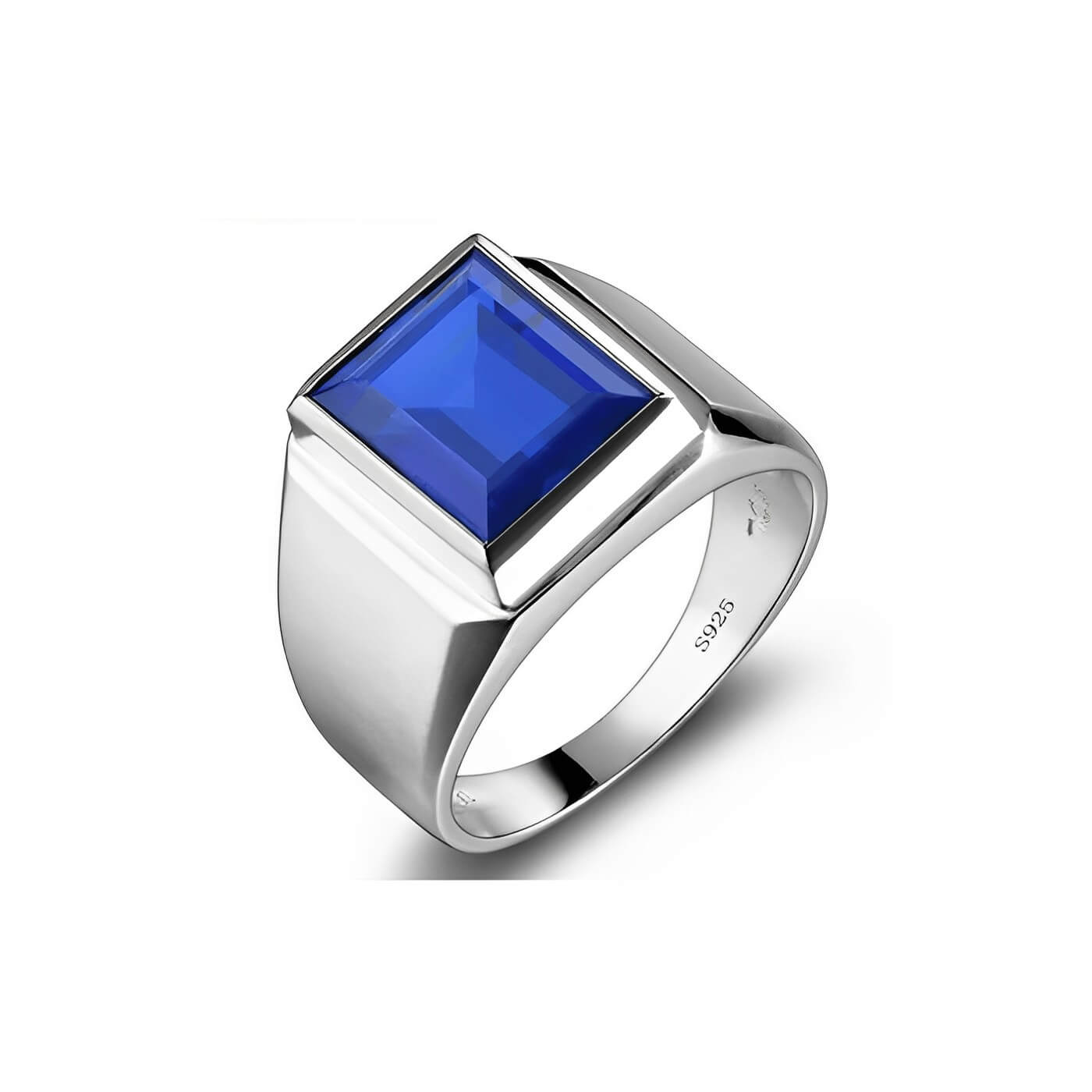 Ozeanring – Poliertes Silber