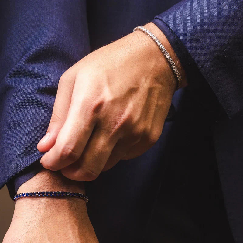 Geflochtenes Armband – Polarweiß