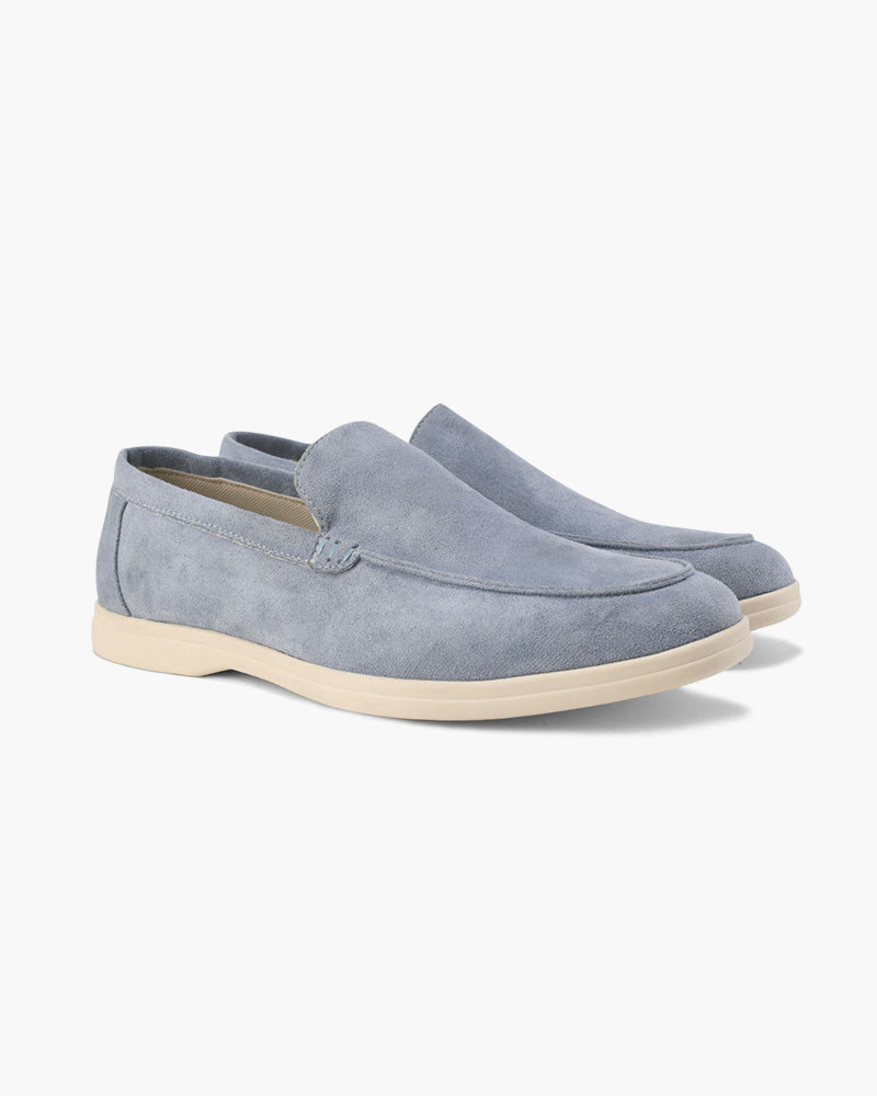 Loafers – Sandfarbenes Wildleder